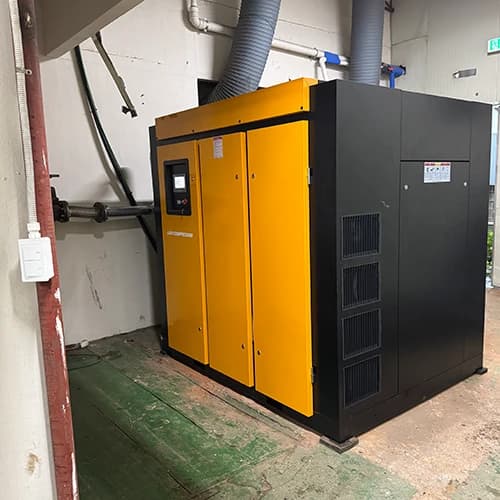경기도 김포시 자동차부품 현장의 150HP 콤프레셔